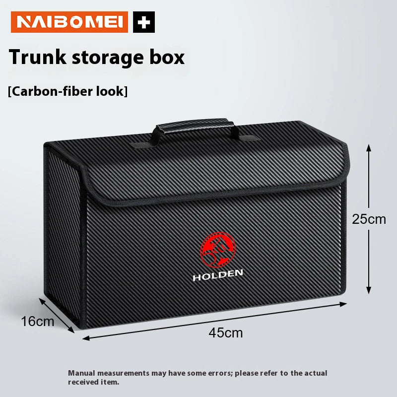 Car Trunk Storage Box Organizer Foldable Container Bag For Holden Commodore Monaro Trailblazer Badge Emblem Colorado Captiva