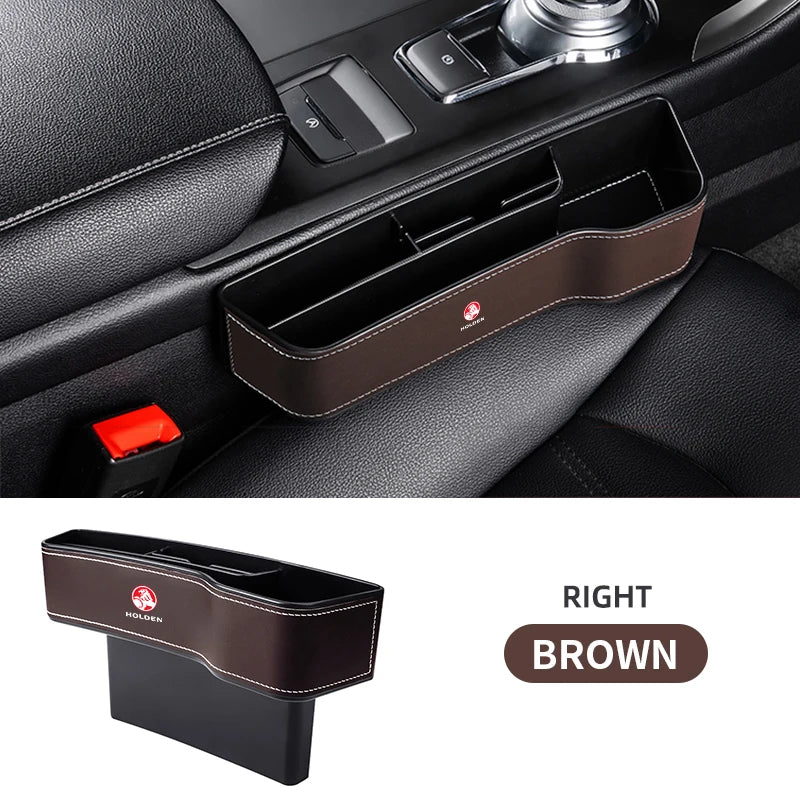 Car Seat Gap Storage Box Cup Multifunctional Pocket Catcher Organizer For Holden Astra Commodore Cruze Monaro Trailblazer