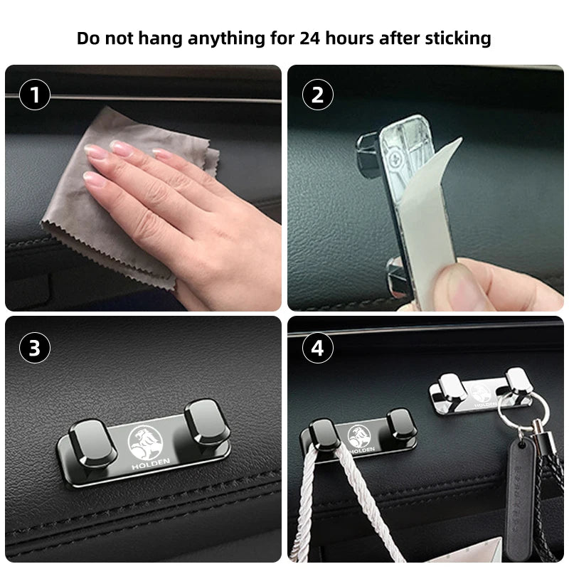 Car Seat Headrest Portable Suede Hook Storage Accessories For Holden Captiva Commodor VZ VE Colorado Caprice VT VX VU