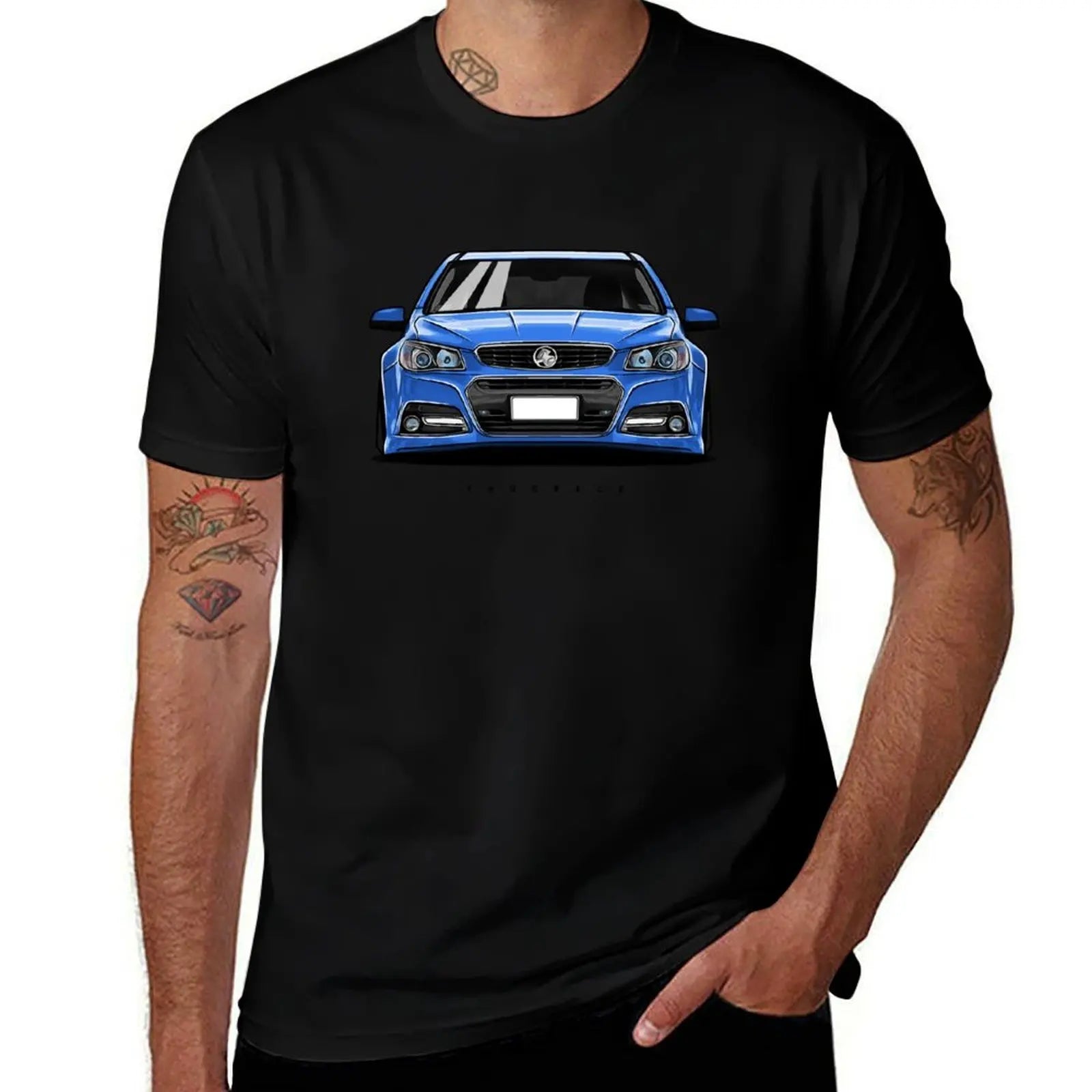 holden commodore ss car art T-Shirt cotton t shirt pack anime t shirts for man T-Shirt