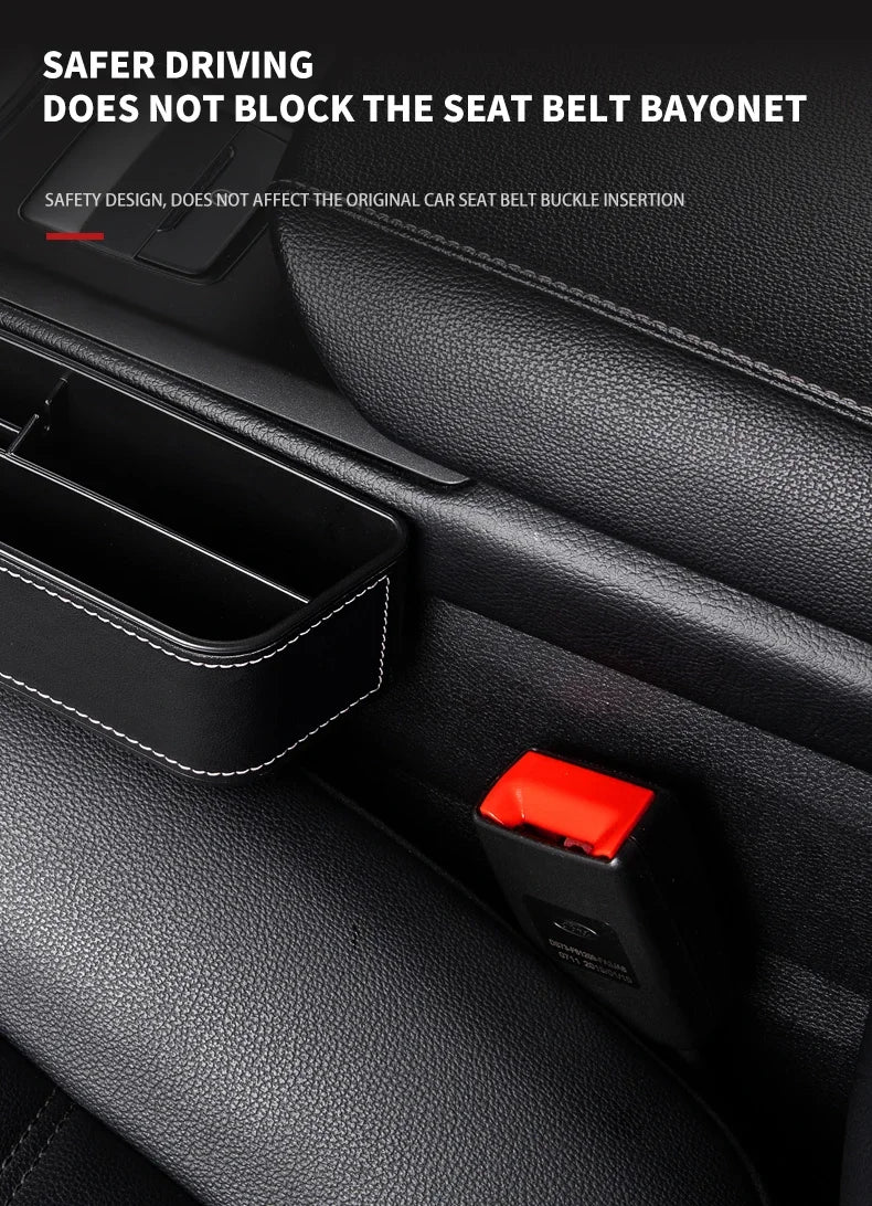 Car Seat Gap Storage Box Cup Multifunctional Pocket Catcher Organizer For Holden Astra Commodore Cruze Monaro Trailblazer