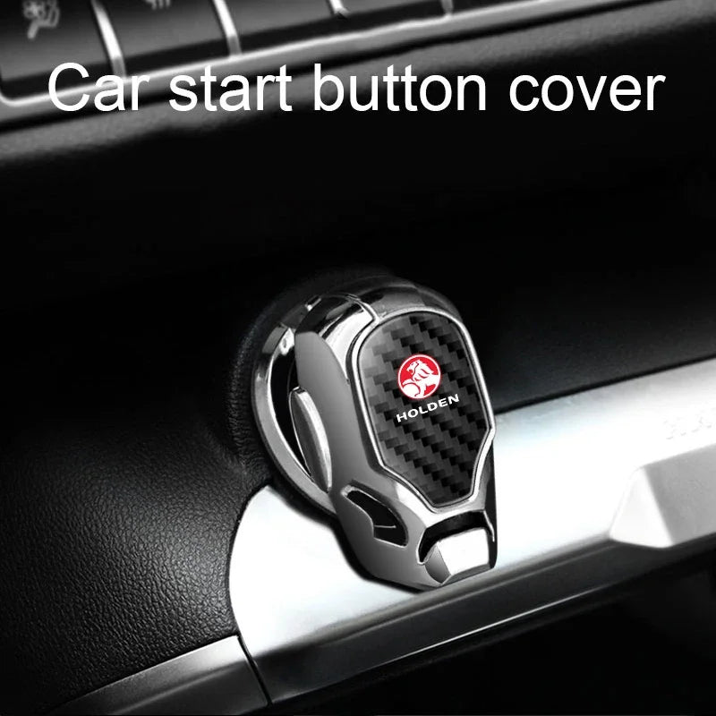 Car One-Click Start Stop Engine Ignition Ring Sticker Crystal Rhinestone Circle Decor For Holden Commodore Badge Caprice VT VX