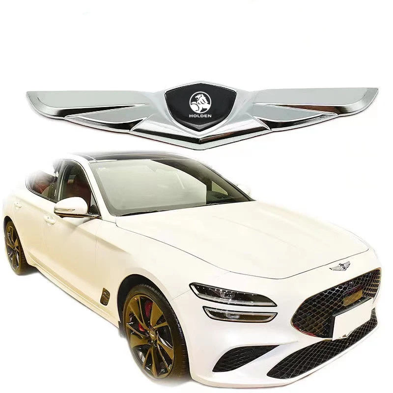 New Wing Shape Zinc Alloy Sticker Car Metal Chromed Emblem Badge Sticker for Holden Astra Commodore Cruze Monaro  accessories