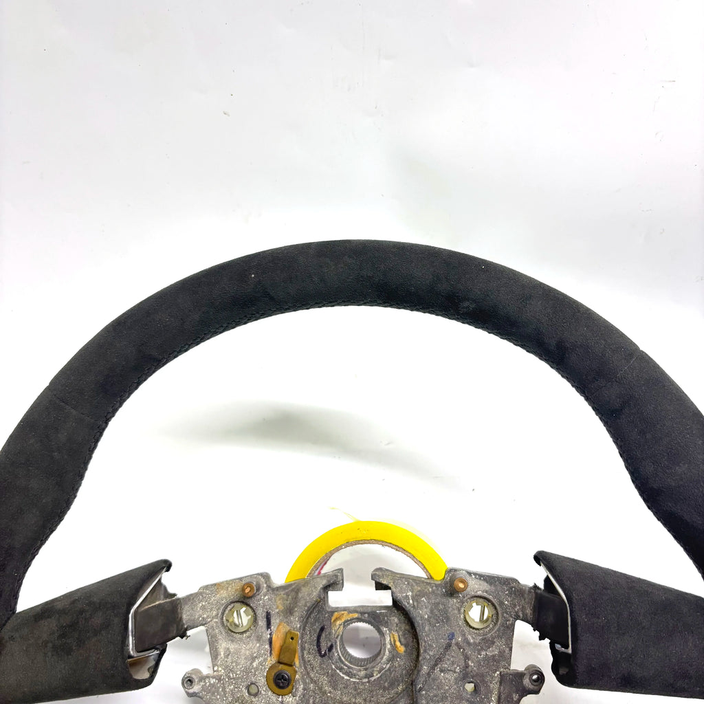 Custom Black Alcantara Leather Custom Steering Wheel For The Pontiac Gto/Holden Holden Commodore Vz Vy 2004-2006