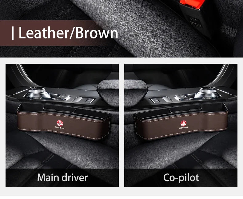 Car Seat Gap Storage Box Cup Multifunctional Pocket Catcher Organizer For Holden Astra Commodore Cruze Monaro Trailblazer