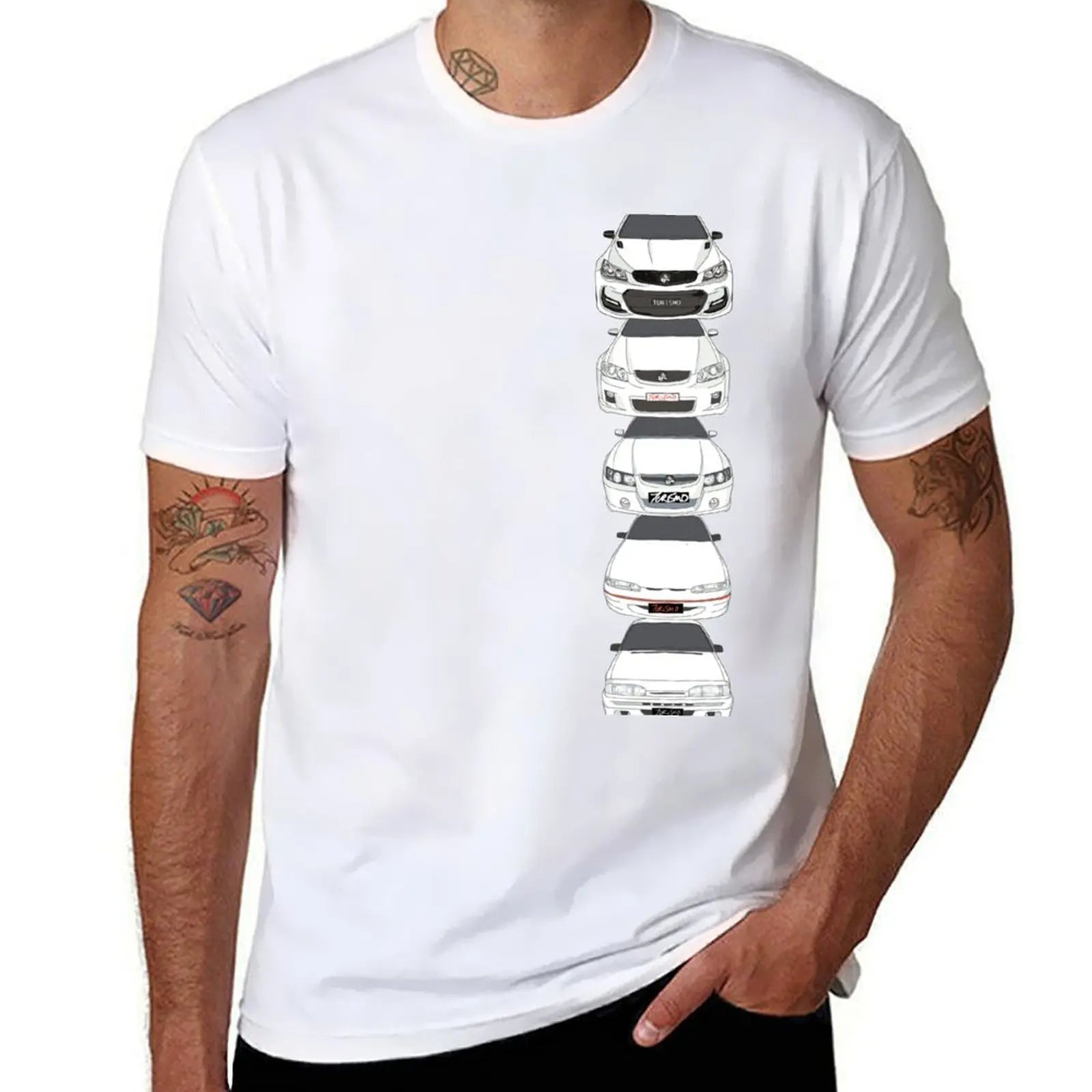 the evo Holden Commodore SS T-Shirt man tshirt t shirts with prints T-Shirt