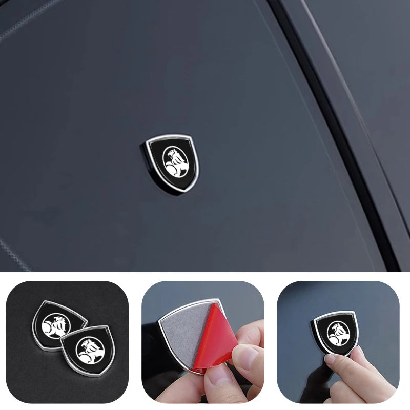 3D Metal Car Trunk Window Side Emblem Badge Decal Sticker For Holden Colorado Captiva Commodor VT VX VU VY VZ HSV Astra