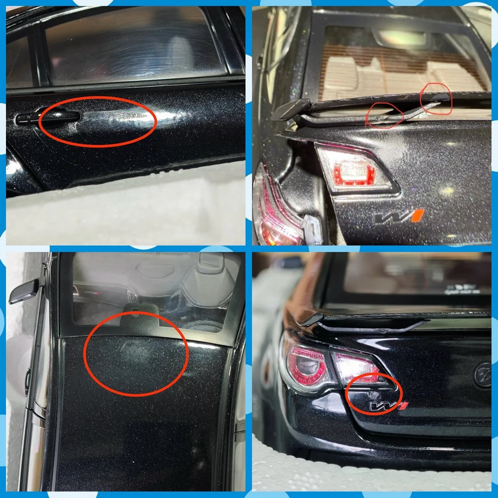 1/18 Scale For HSV GTSR W1 PHANTOM Black B182817E Diecast Models Car Limited Collection Auto Toys Gift Used