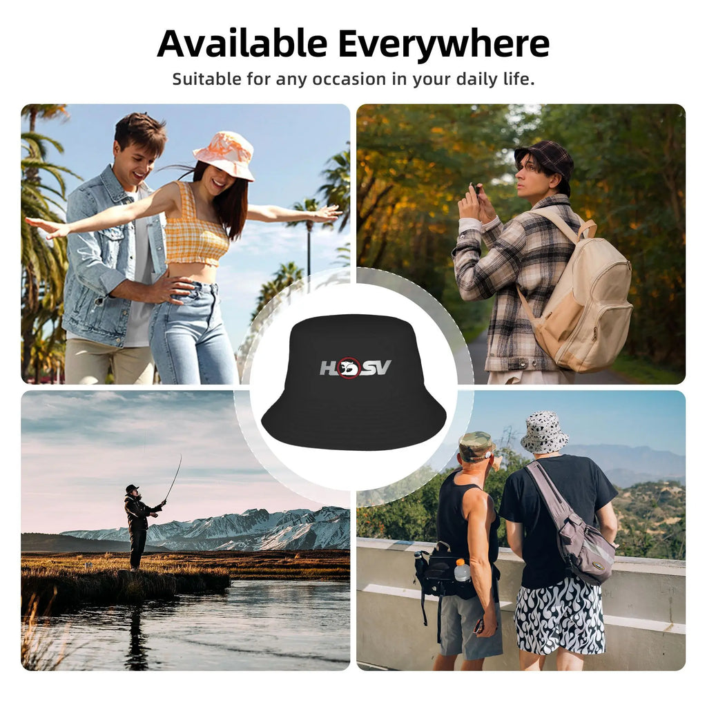 HOLDEN HSV Bucket Hats Panama For Man Woman Bob Hats Outdoor Hip Hop Reversible Fisherman Hats For Summer Beach Unisex Caps
