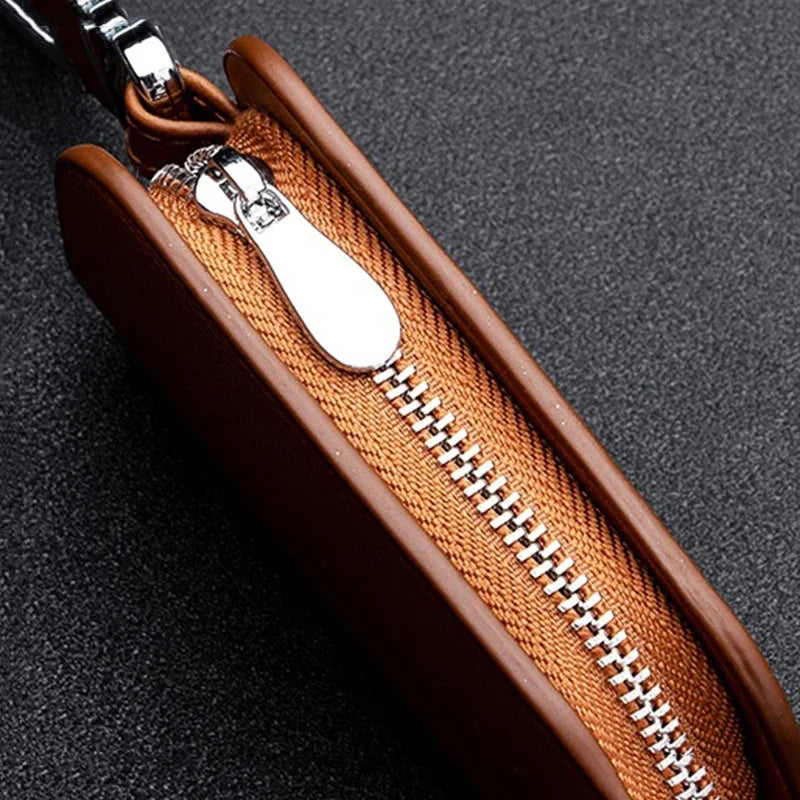 Car Key Case For Holden VF Commodore Ute SV6 Sportwagon WN Caprice V Metal Logo Leather Cover Keychain Car Accessories