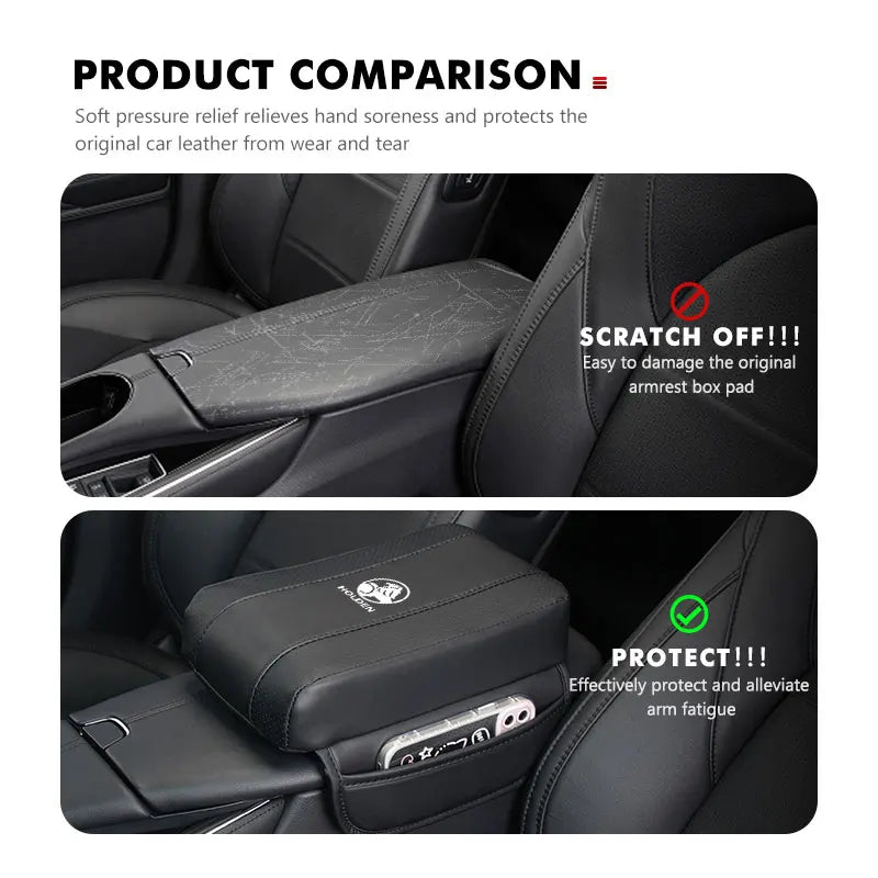 Car Armrest Box Pad Elbow Support Arm Rest Storage Cushion For Holden Commodore Trailblazer Colorado Cruze Volt Caprice Ute
