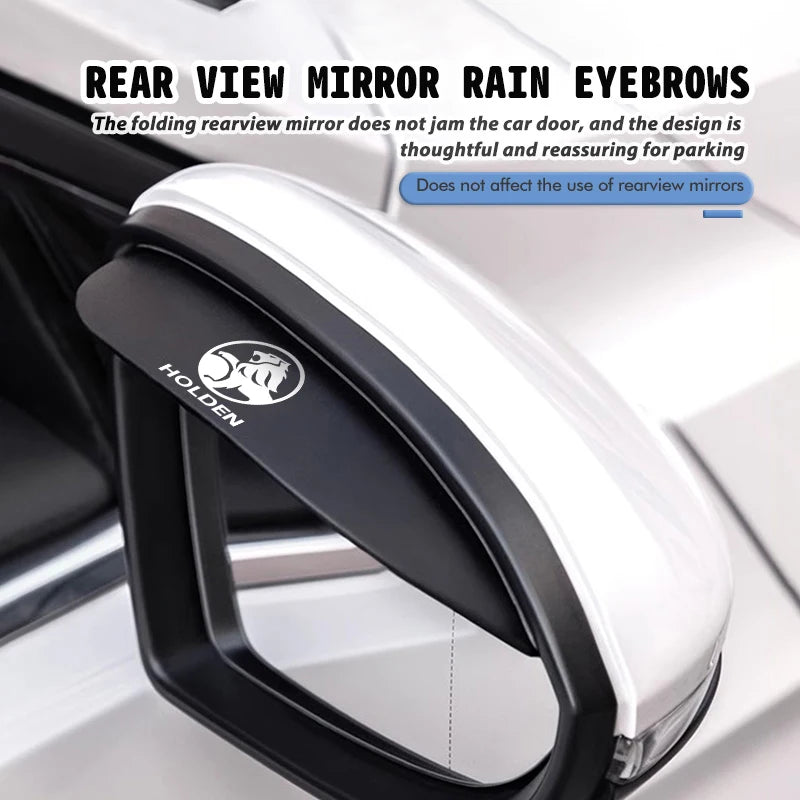 2pcs Car Rearview Mirror Rain Stickers Decorative Accessories For Holden HSV Commodore VT VX VU VY VZ VE Astra H SV