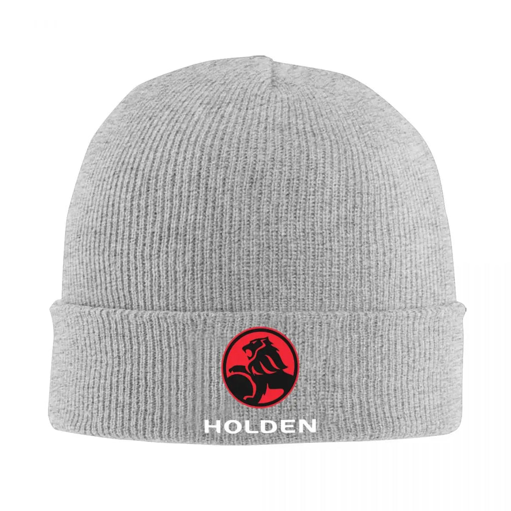 Best Seller Holden Logo Merchandise Warm Knitted Cap Fashion Bonnet Hat Autumn Winter Outdoor Beanies Hats for Unisex Adult
