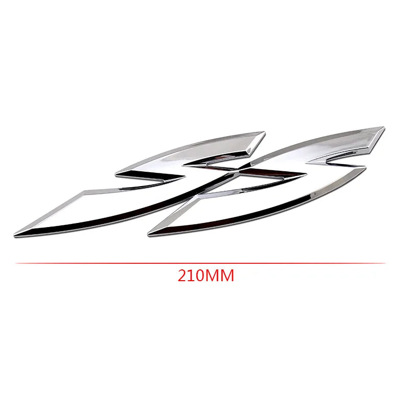 Black Color 210mm Commodore SS Decal Sticker HSV Falcon VY VZ Rear Badge Emblem for Holden