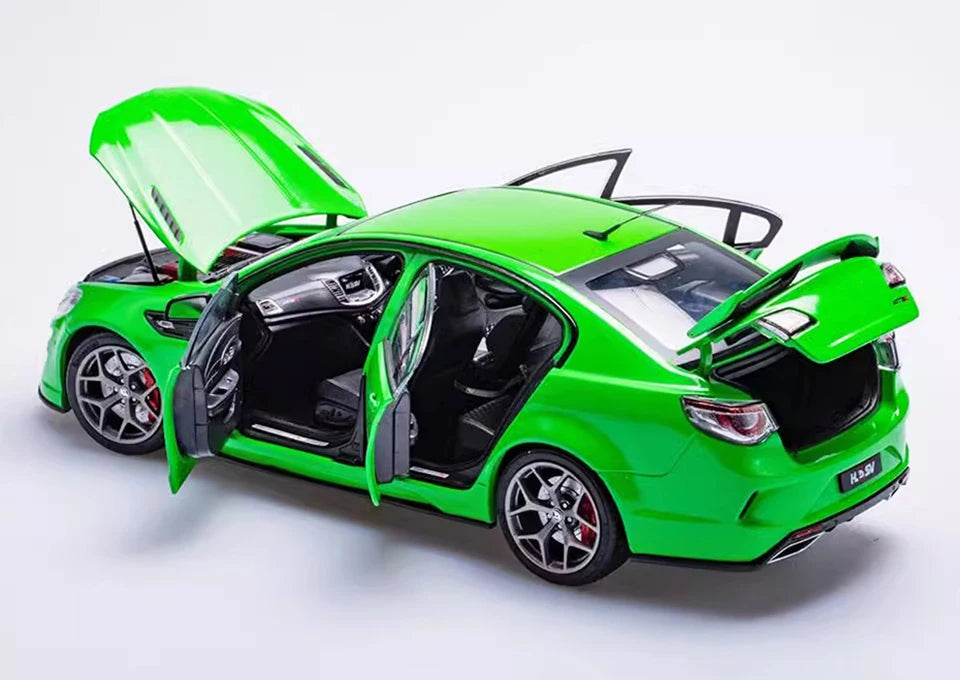 Alloy fully open Biante 1:18 Holden HSV GTSR car model 5 colors