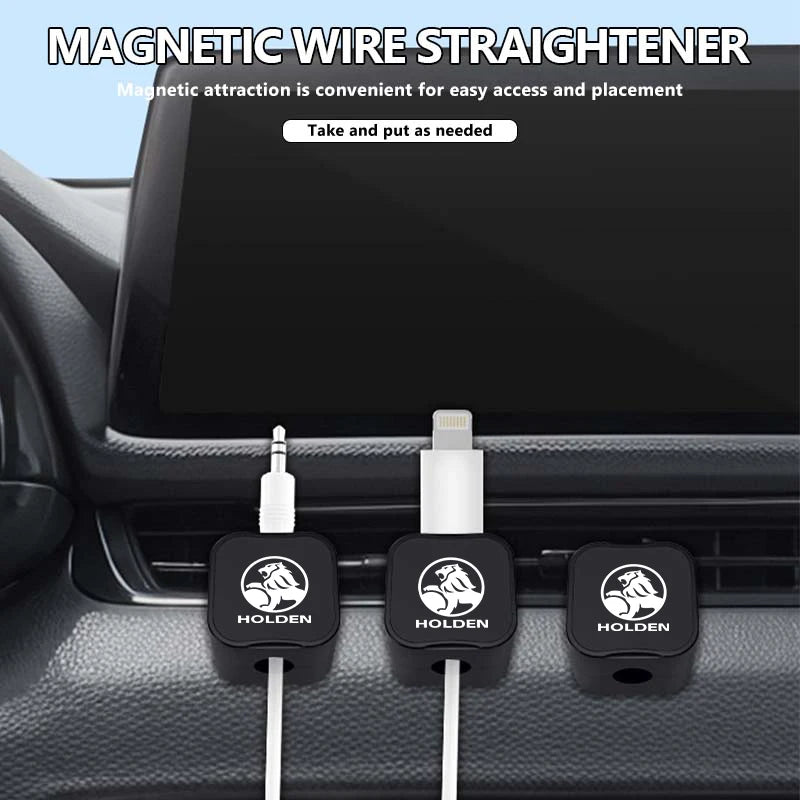 Multifunction Charging Cable Clip Keeper Wire Clips Adjustable Magnetic Clip For Holden Astra Commodore Cruze Trailblazer