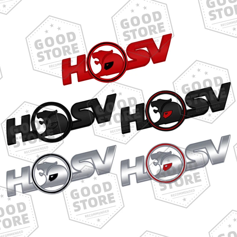 Metal Car Body Badge 3D Emblem Rear Trunk Sticker For Holden HSV Logo Cruze Captiva Astra Colorado Monaro Decal Auto Accessory