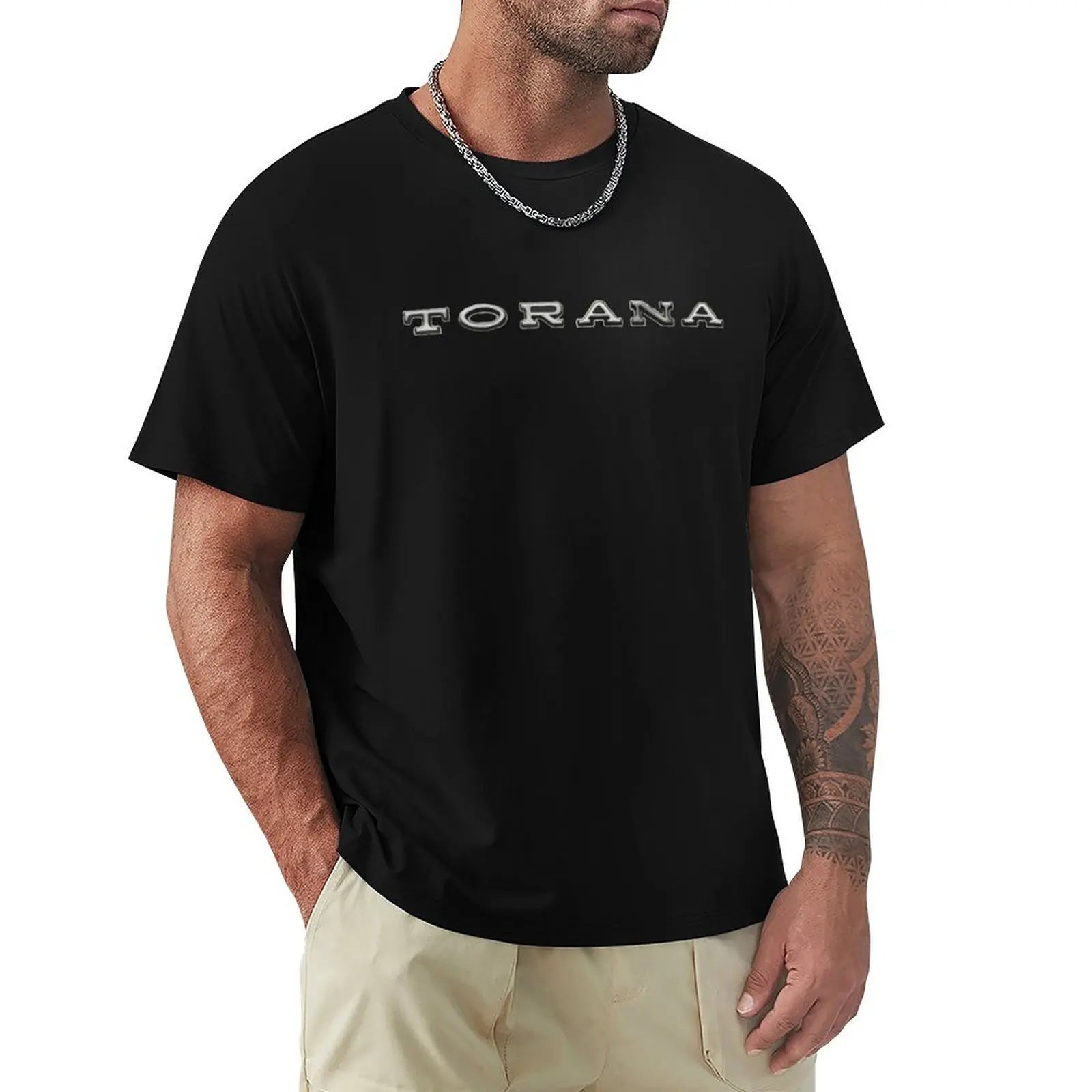 Holden Torana wide script chrome badge T-Shirt sweat cute tops Personalized t-shirt mens t shirts casual stylish