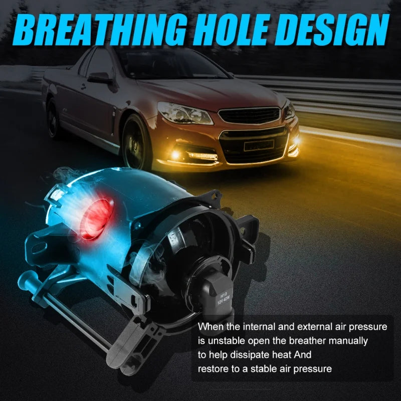 1pair Car Front Bumper Amber LED Fog Light Driving Lamp for Holden Commodore VE S2 SS SSV SV6