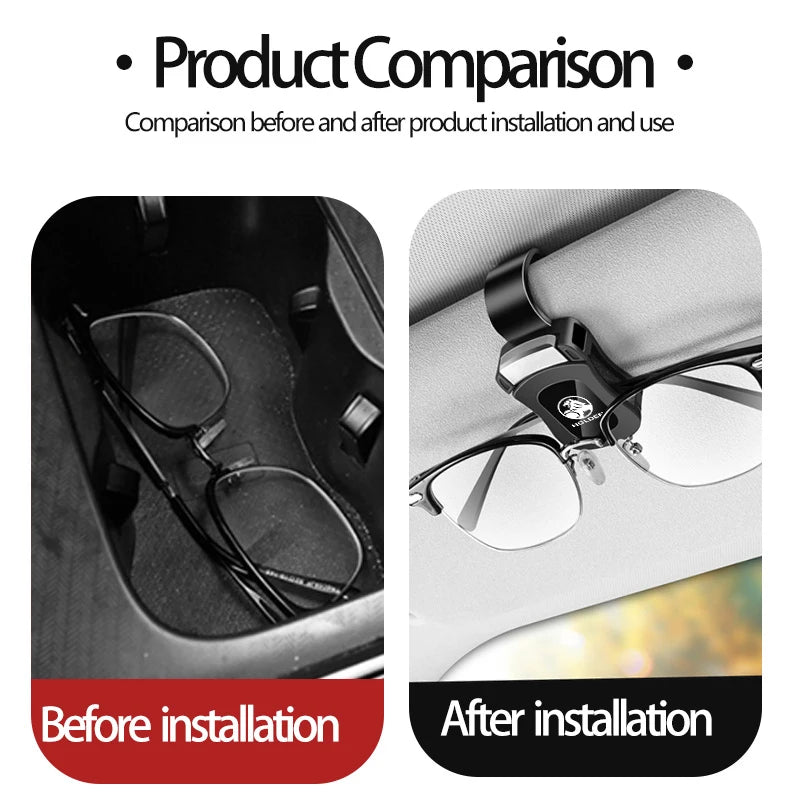Car Sunglasses Clip Holder Woman Men Glasses Clip Storage Protector Accessories For Holden Colorado Captiva Commodor VT VX VU VY
