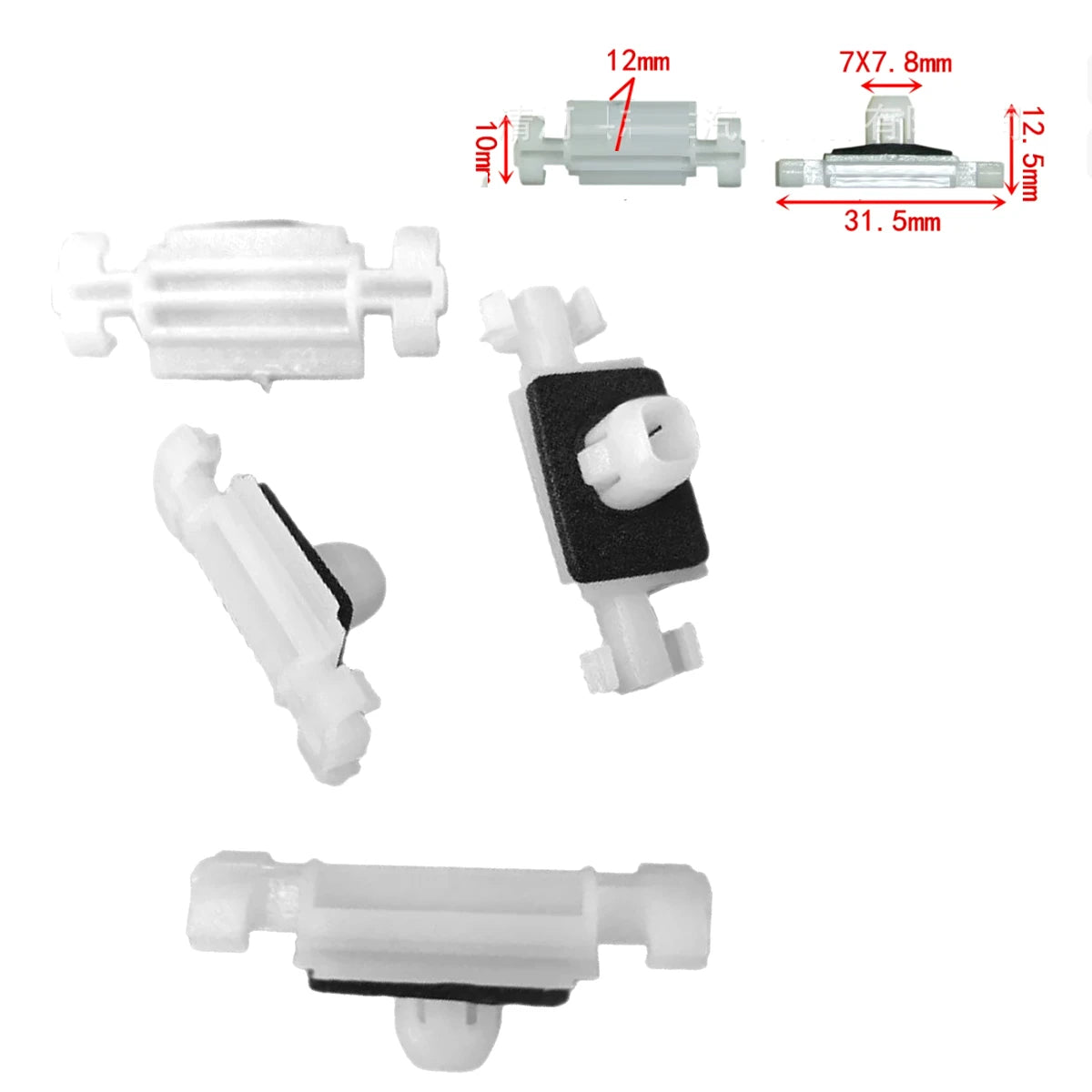 10/50/100x For Holden Commodore VE Drip Rail Mould Clips for OEM 92207444
