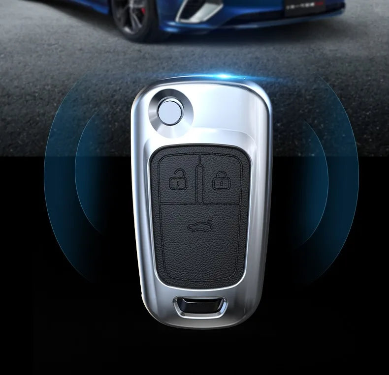 1 Pcs Zinc Alloy Car Key Case Shell Fob For Buick For Chevrolet Cruze Aveo Trax Opel Astra Corsa Meriva Zafira Antara J Keychain