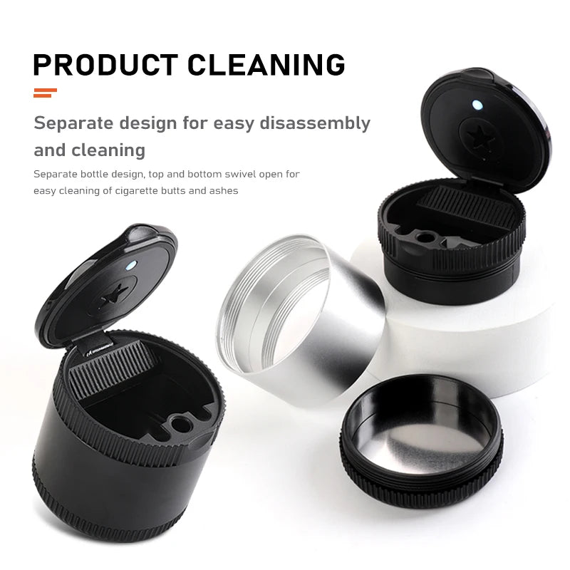 For Holden Car Ashtray Universal Alloy Ash Tray Aluminum Cup Smokeless Captiva Commodor VZ VE Colorado Caprice VT VX VU