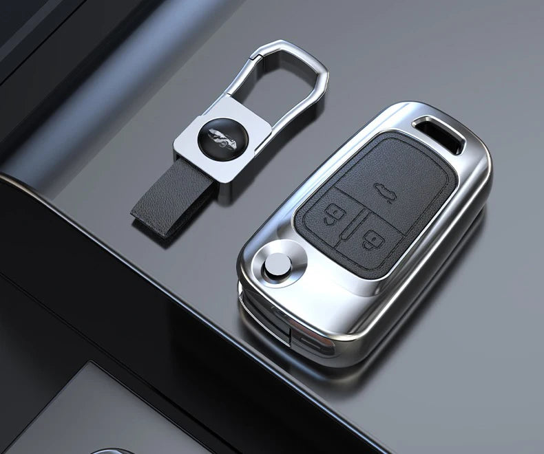 1 Pcs Zinc Alloy Car Key Case Shell Fob For Buick For Chevrolet Cruze Aveo Trax Opel Astra Corsa Meriva Zafira Antara J Keychain