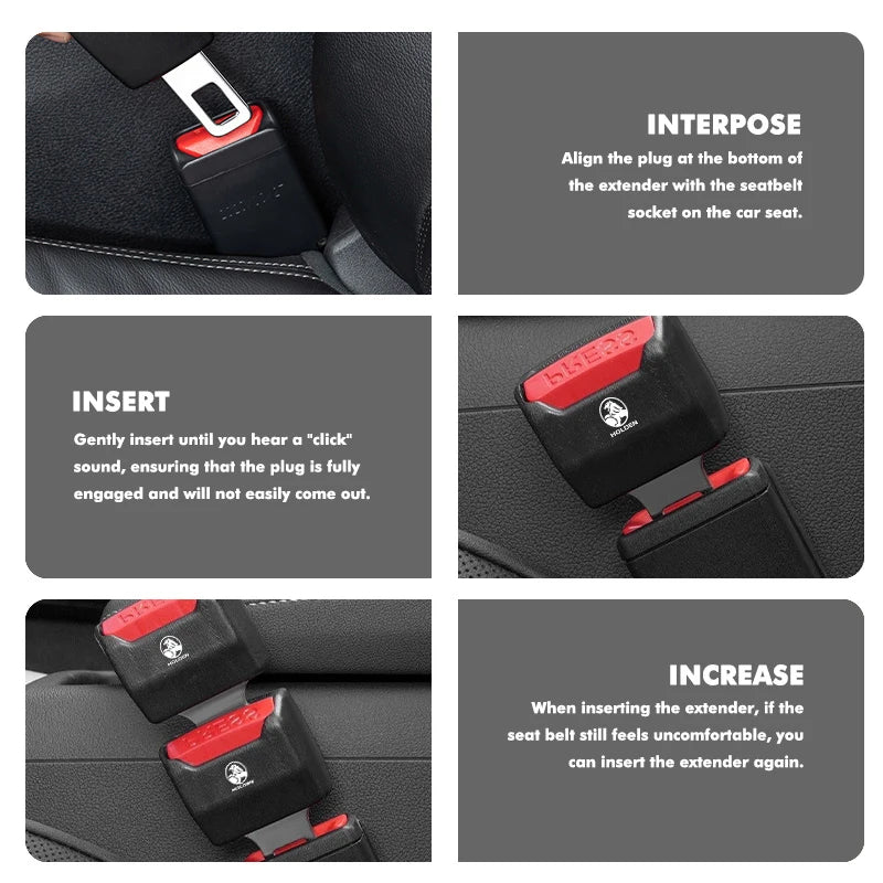 Car Interior Seatbelt Lock Buckle Plug Converter Metal Seat Belt Clip Extender For Holden Astra Commodore Cruze Trailblazer