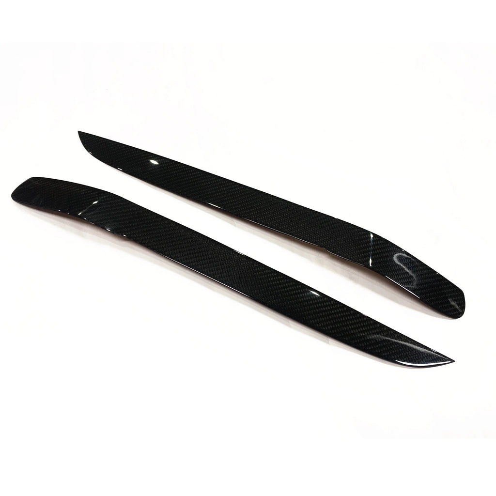 2PCS Car Headlight Eyebrow Front Lid Headlamp Eyelid Trim Sticker For Holden VE Commodore SS SSV SV6 S OMEGA