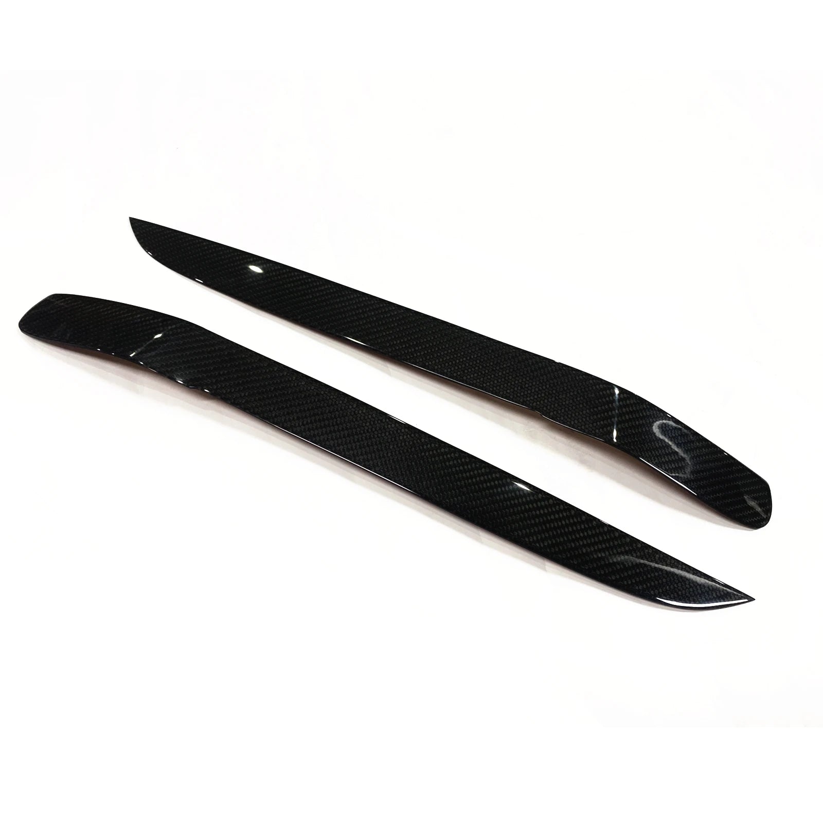 2PCS Car Headlight Eyebrow Front Lid Headlamp Eyelid Trim Sticker For Holden VE Commodore SS SSV SV6 S OMEGA