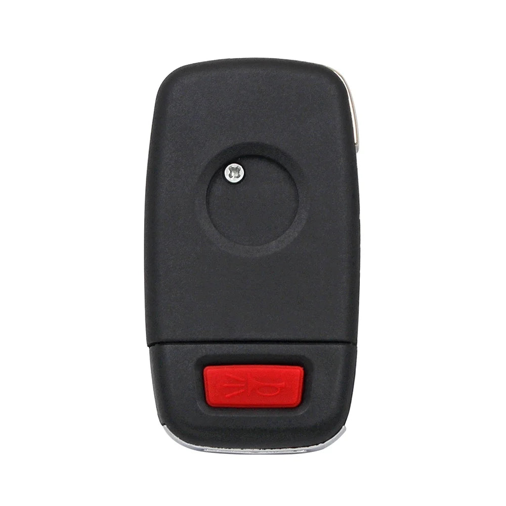 Ecusells 3+1 Buttons Folding Flip Remote Key Fob Case Shell Key Blank for VE HOLDEN Commodore