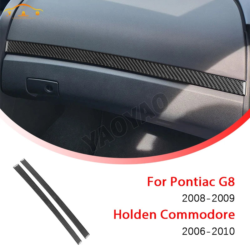 Carbon Fiber For Pontiac G8 2008-2009 For Holden Commodore 2006-2012 Car Dashboard Panel Trim Cover Sticker Car Accessories