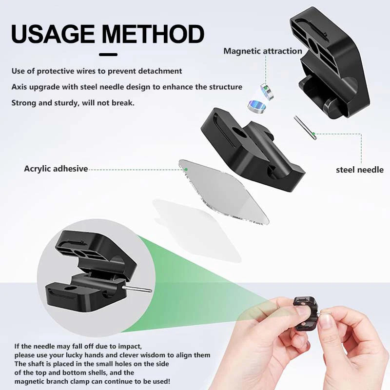 Multifunction Charging Cable Clip Keeper Wire Clips Adjustable Magnetic Clip For Holden Astra Commodore Cruze Trailblazer