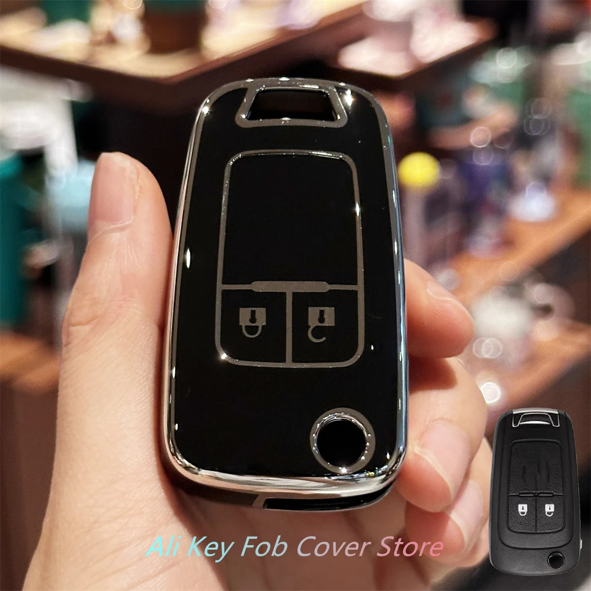 Key Fob Cover Keychain Lanyard for Vauxhall Zafira Astra Insignia Holden Flip Car Key Shell Cover