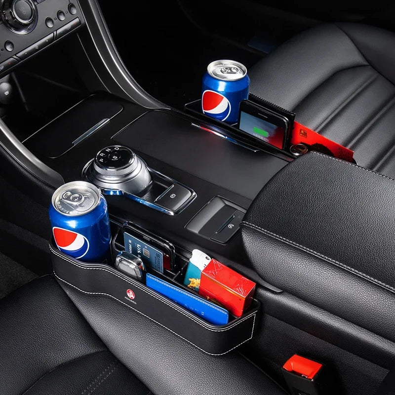 Car Seat Gap Storage Box Cup Multifunctional Pocket Catcher Organizer For Holden Astra Commodore Cruze Monaro Trailblazer