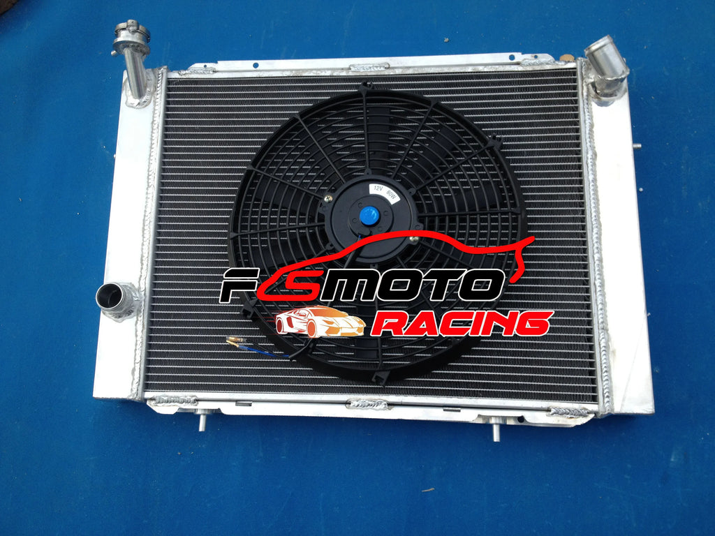 For 3 ROW Holden Commodore VB VC VH VK V8 MT Aluminum Radiator Water Cooling Intercooler Heatsink