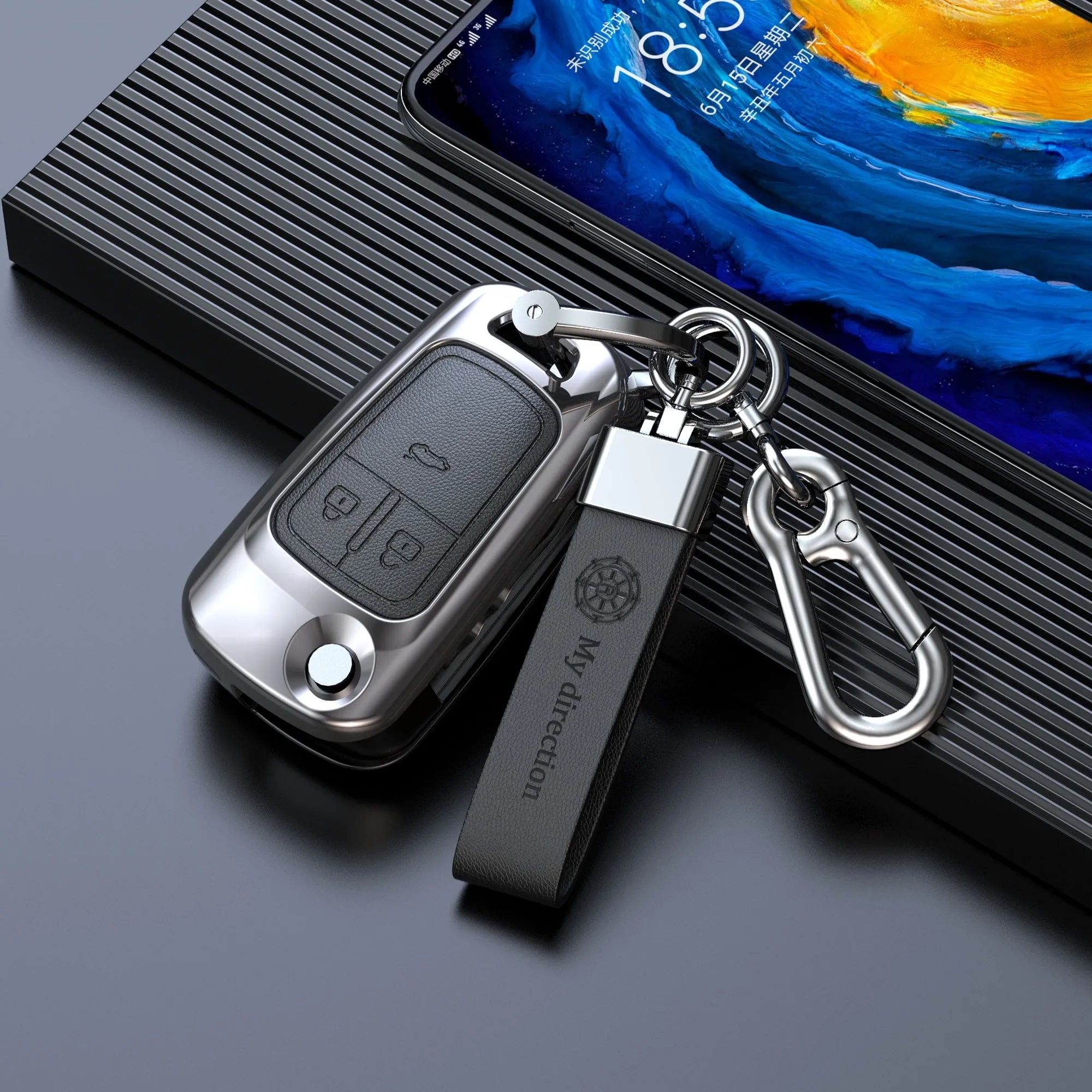 1 Pcs Zinc Alloy Car Key Case Shell Fob For Buick For Chevrolet Cruze Aveo Trax Opel Astra Corsa Meriva Zafira Antara J Keychain