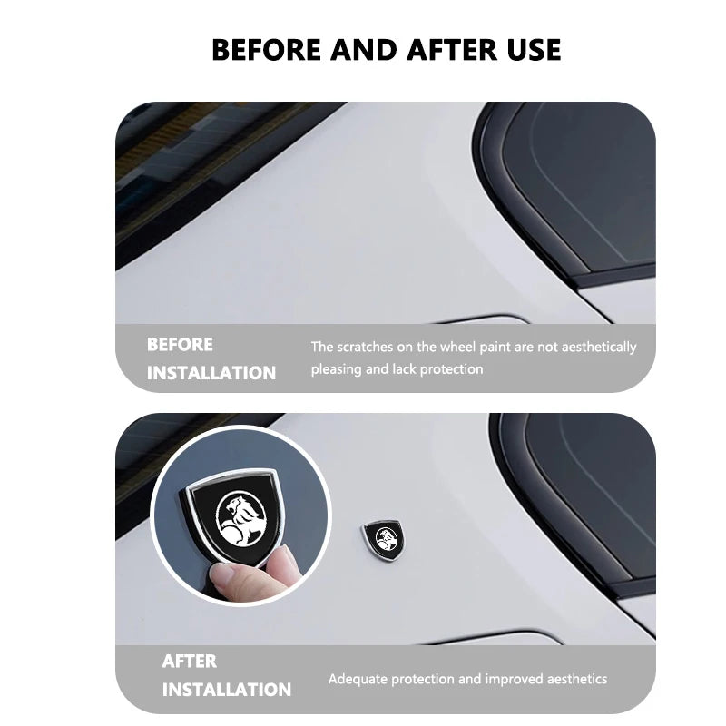 3D Metal Car Trunk Window Side Emblem Badge Decal Sticker For Holden Colorado Captiva Commodor VT VX VU VY VZ HSV Astra