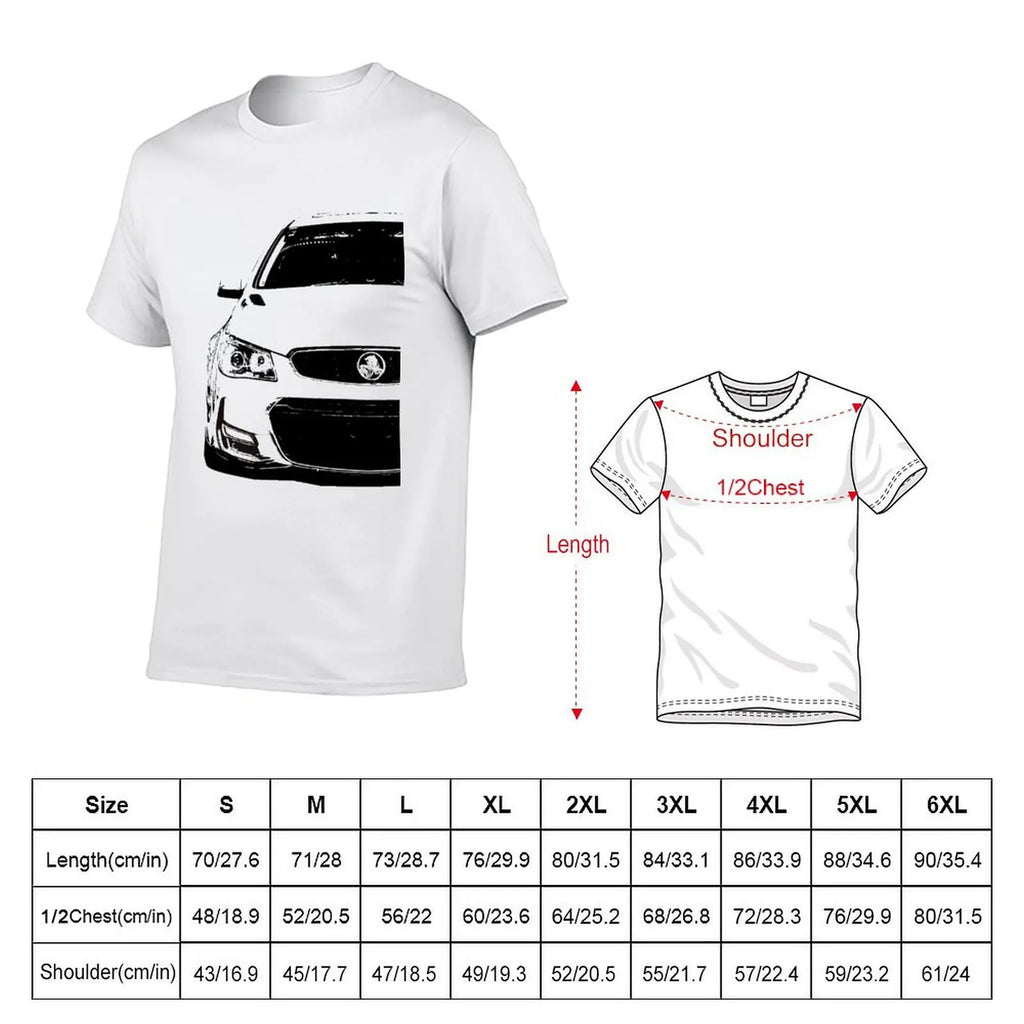 Holden VF SS Front T-Shirt t shirts for man slim fit t shirts for man pack cotton T-Shirt