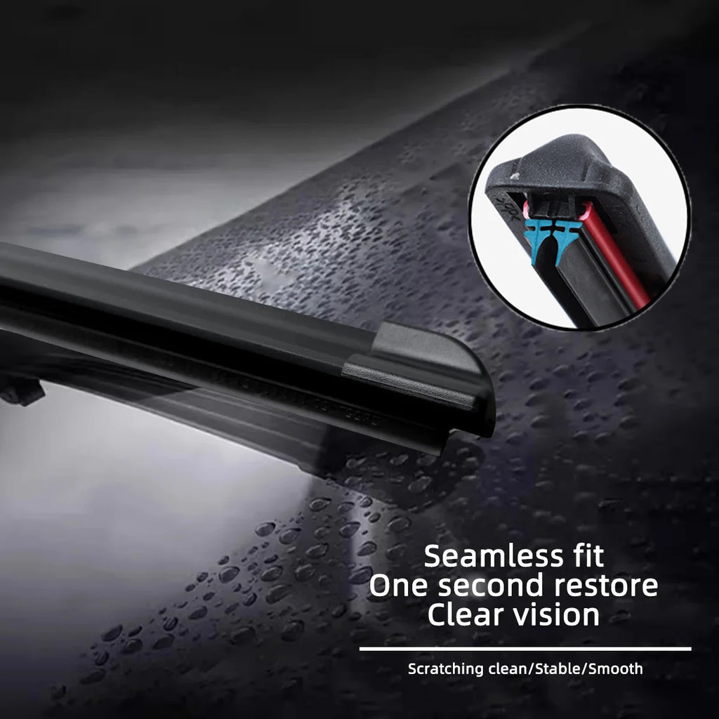 for Holden Commodore Ute VS VU VY VZ 1997 1998 1999 2000 2002 2003 2004 2005 2006 2007 Double Rubber Windshield Wiper Blades