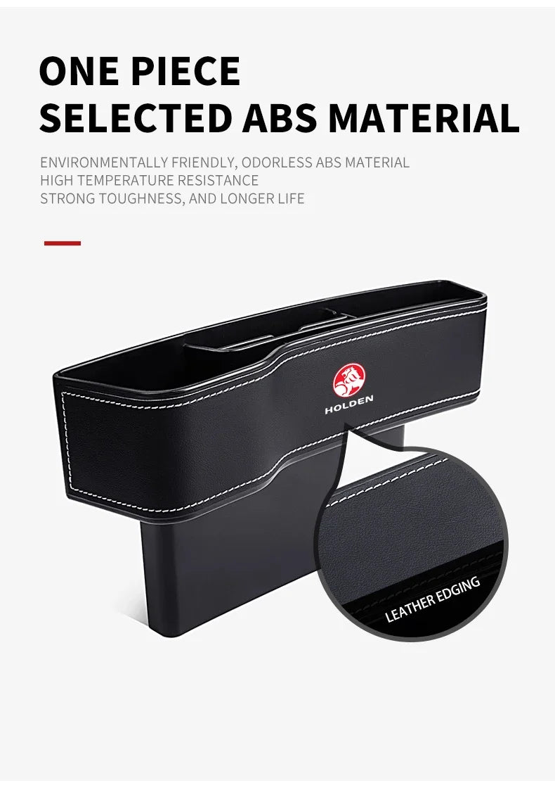 Car Seat Gap Storage Box Cup Multifunctional Pocket Catcher Organizer For Holden Astra Commodore Cruze Monaro Trailblazer