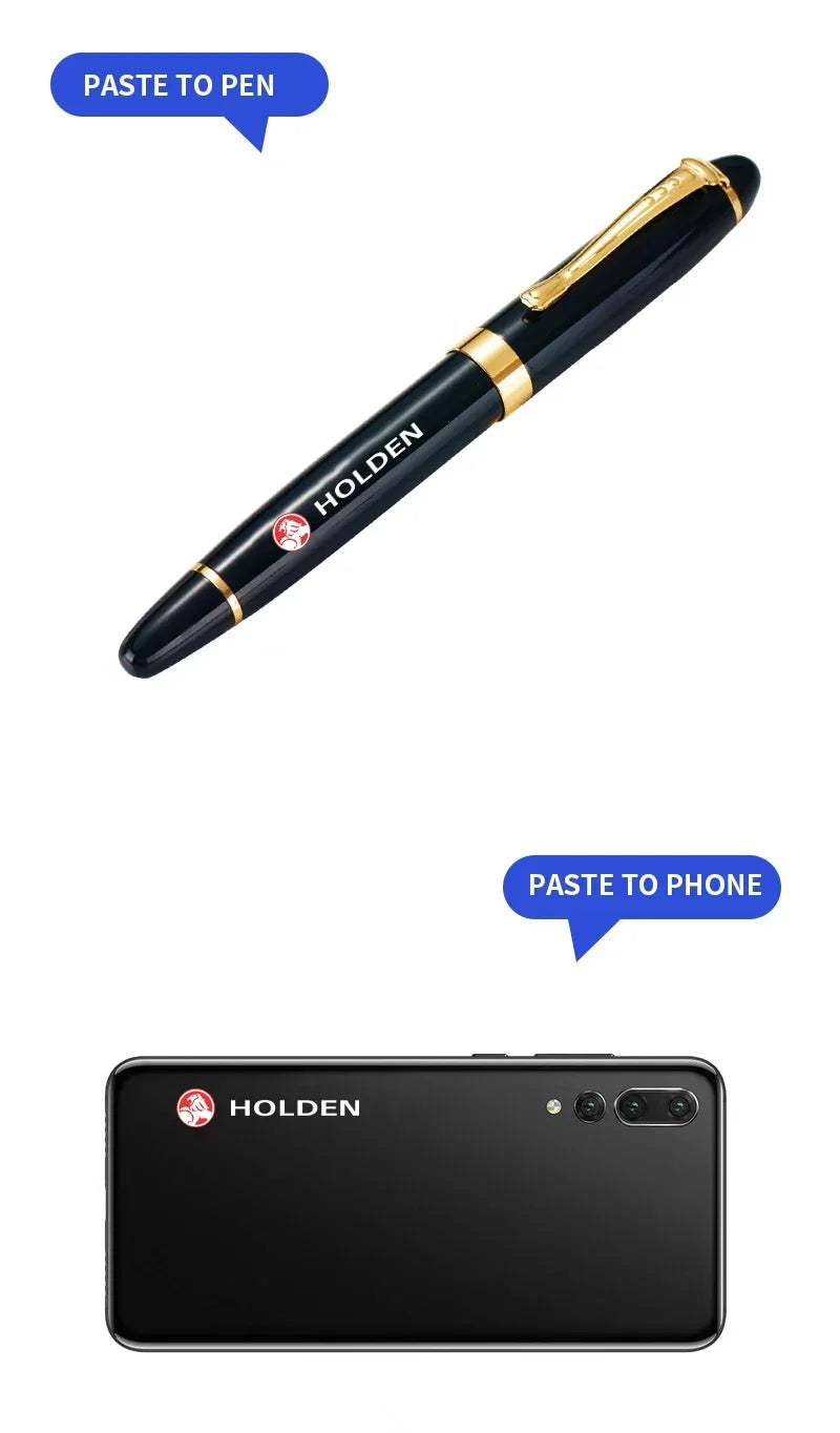 Metal Car Logo Emblem Decal Anywhere Stickers Decor Accessories For Holden Commodore Captiva Cruze Caprice VZ Monaro