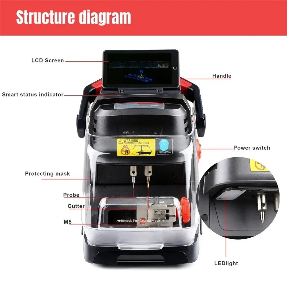 New Xhorse Dolphin XP005L Dolphin II Key Cutting Machine