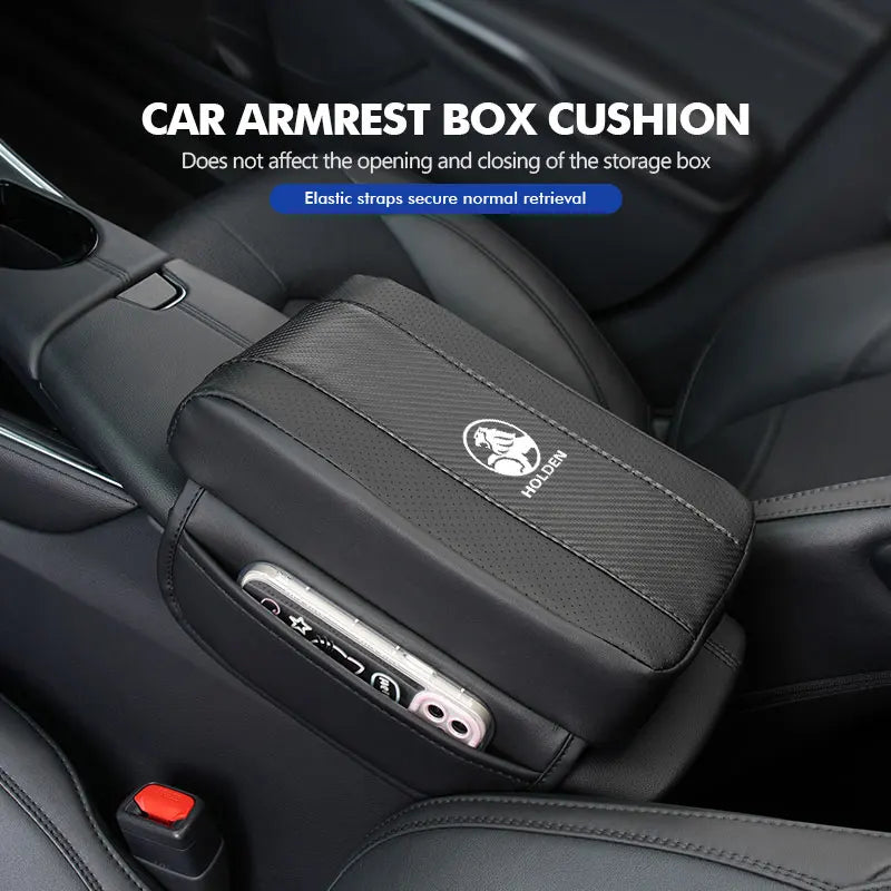 Car Armrest Box Pad Elbow Support Arm Rest Storage Cushion For Holden Commodore Trailblazer Colorado Cruze Volt Caprice Ute
