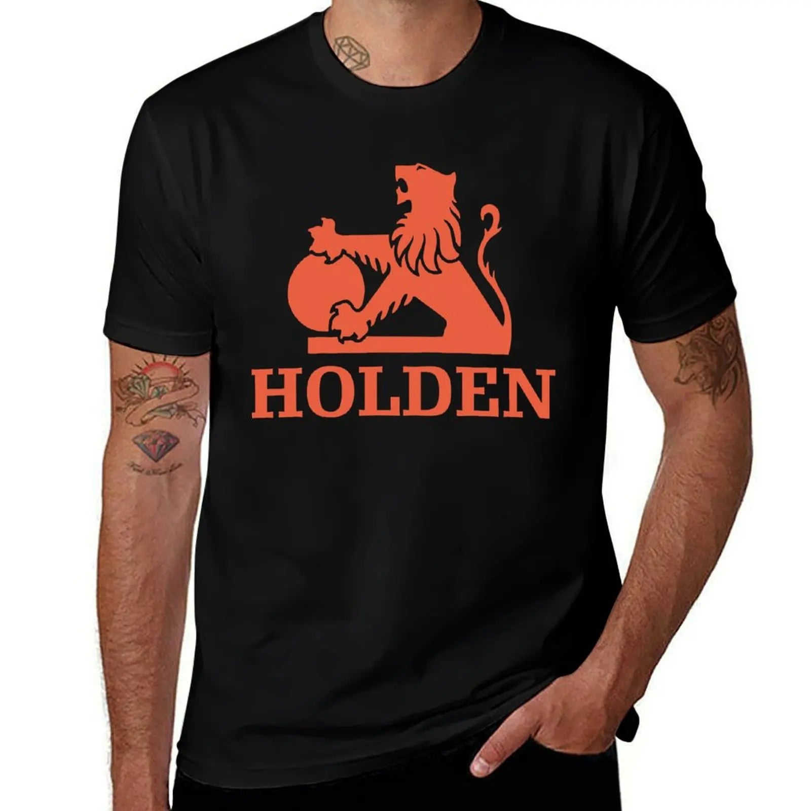 BEST SELLER - Holden Vintage Logo Merchandise T-Shirt cotton t shirt man man t shirt heavy cotton t shirt man luxury T-Shirt