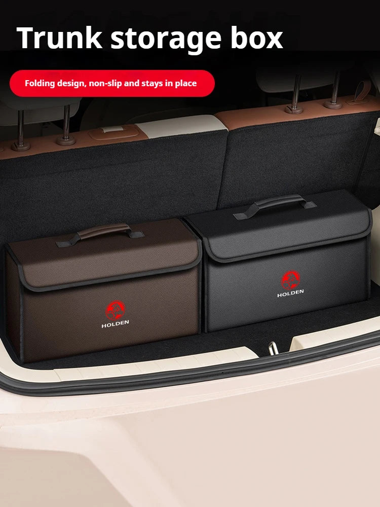 Car Trunk Storage Box Organizer Foldable Container Bag For Holden Commodore Monaro Trailblazer Badge Emblem Colorado Captiva