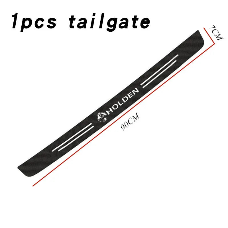 Car doorsill Protective Sticker Tape For Holden Astra Commodore Cruze Monaro Colorado HSV VF Ute SV6 Sportwagon WN Accessories