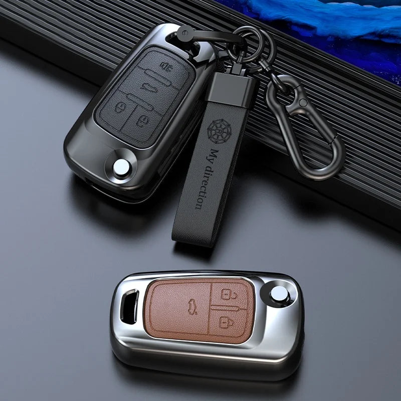 1 Pcs Zinc Alloy Car Key Case Shell Fob For Buick For Chevrolet Cruze Aveo Trax Opel Astra Corsa Meriva Zafira Antara J Keychain