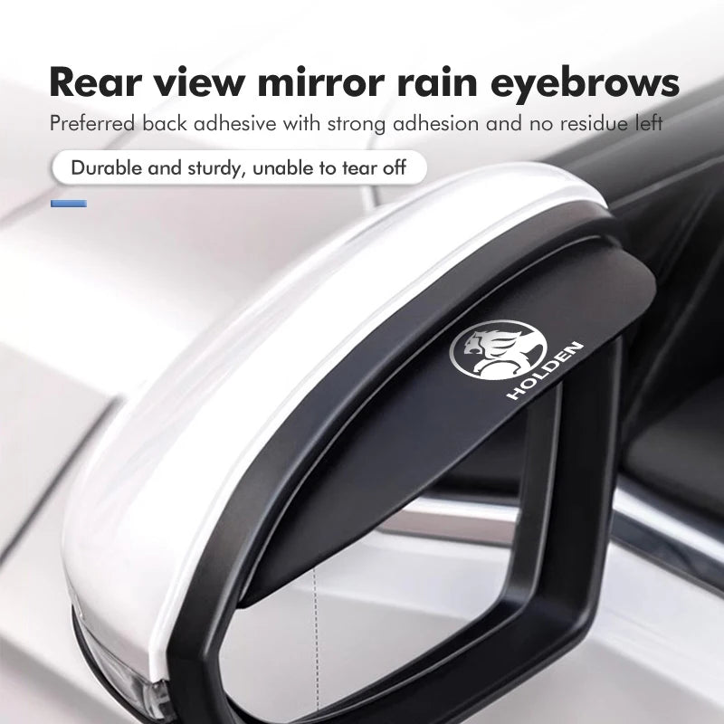 2pcs Car Rearview Mirror Rain Stickers Decorative Accessories For Holden HSV Commodore VT VX VU VY VZ VE Astra H SV